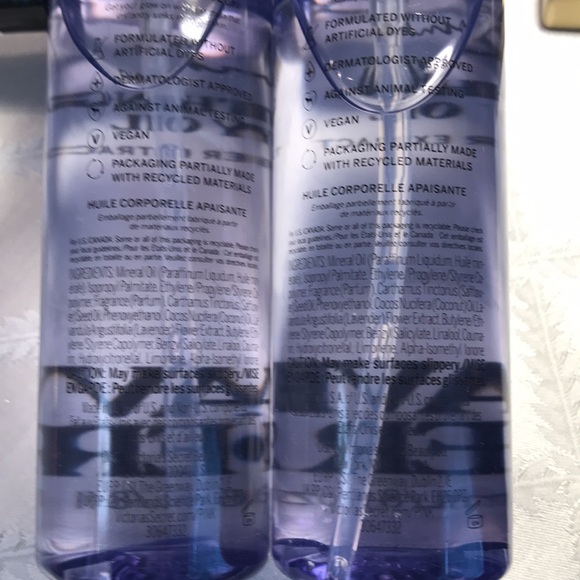 💜🌿 PINK Victoria Secret Lavender Body Set of 3 items (2x Oil, 1x Mist) 8oz 🌿 💜 - Picture 6 of 8